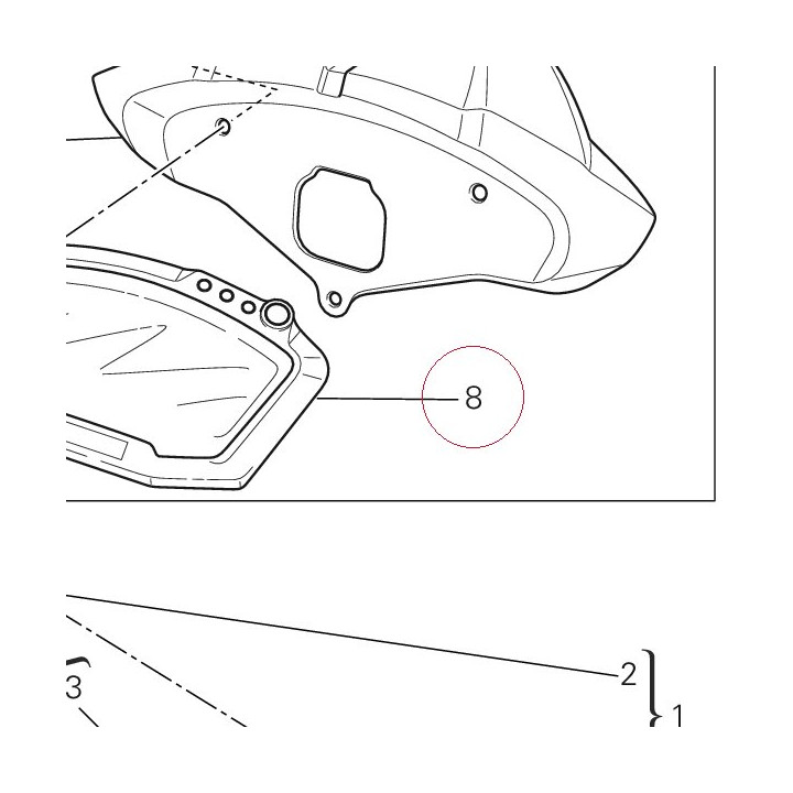 Instrument panel 40610733B