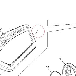 Instrument panel 40610763B