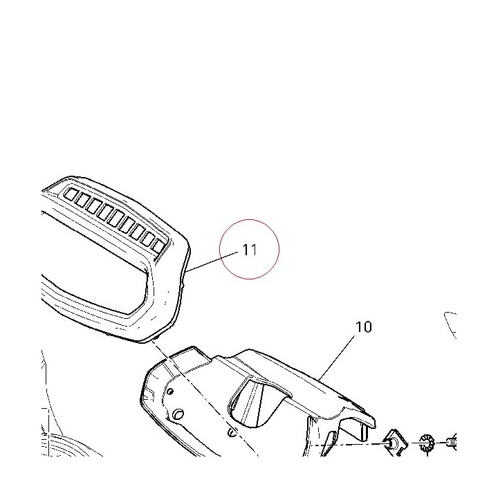 Dashboard unit 40610843B