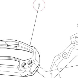 Instrument panel 40610861A