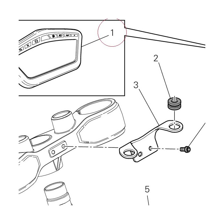 Instrument panel 40610951F