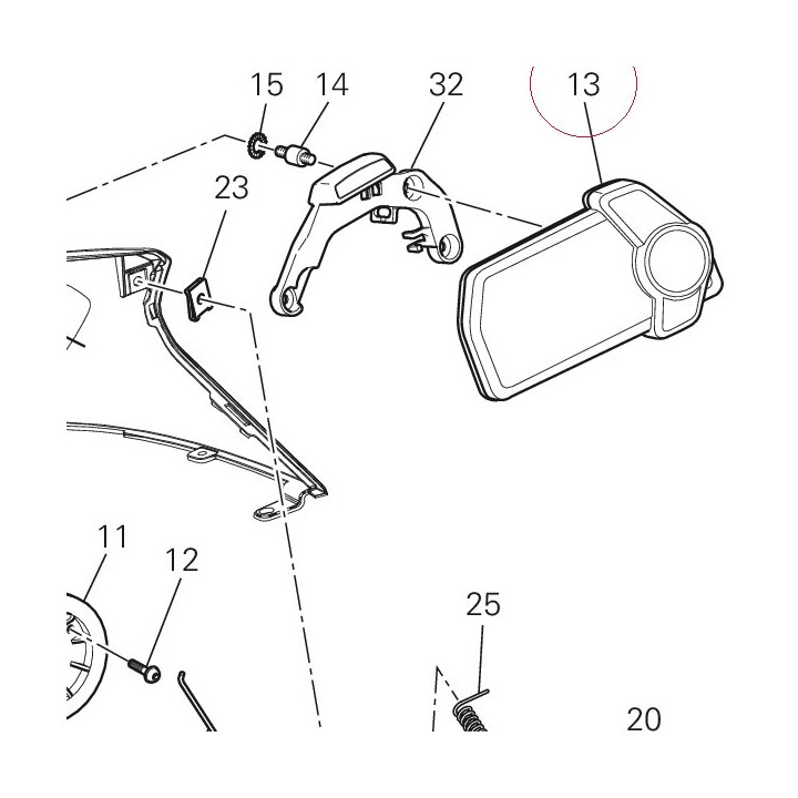 Instrument panel 40610967A