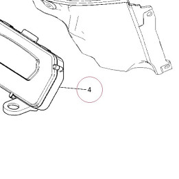 Instrument panel tank 40611023B