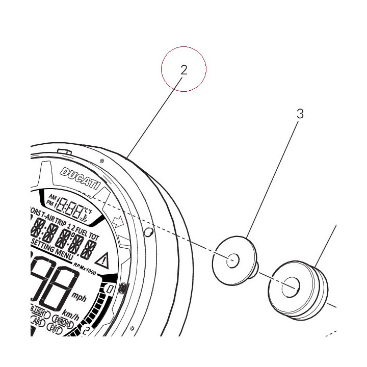 Instrument panel 40611111G