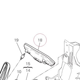 Instrument panel 40611142H