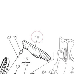 Instrument panel 40611153H