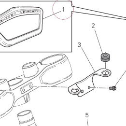 Instrument panel 40611222B