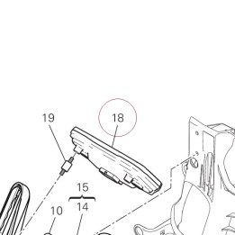 Instrument panel 40611275A