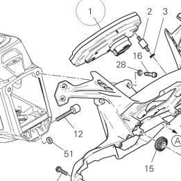 Instrument panel 40611343A