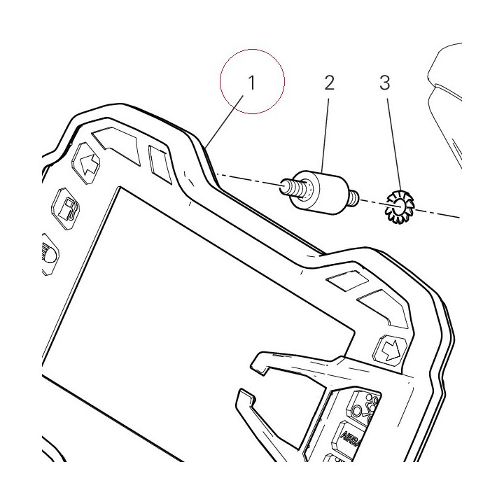 Instrument panel 40611466A