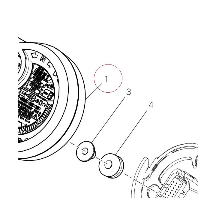 Complete instrument panel 40611532B