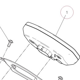 Instrument panel 40611584A