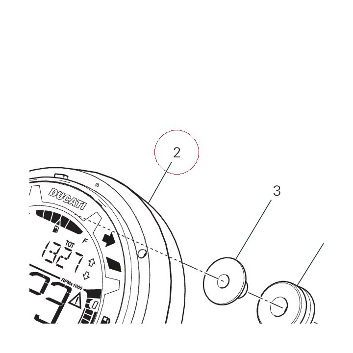Instrument panel 40611652C