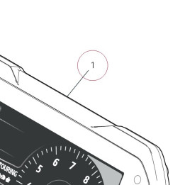 Instrument panel 40611741D