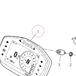 Instrument panel 40611777A