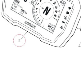 Instrument panel 40612025A