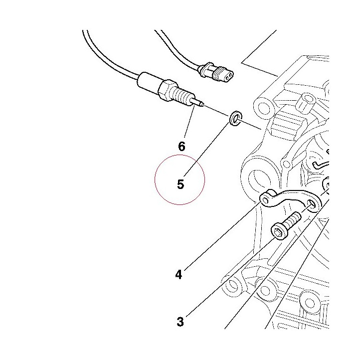 Copper gasket 11.9X8.2X2 42020010A