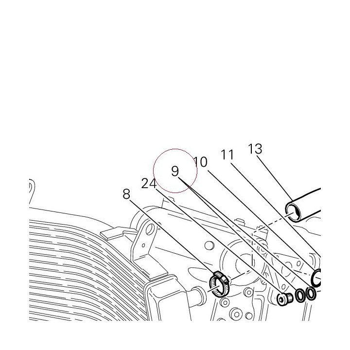Copper gasket 42020017A