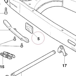 Sticker, adjusting chain 43312201A