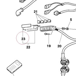 Label, fuse table 43312721A