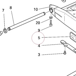 Sticker, adjusting chain 43312901A