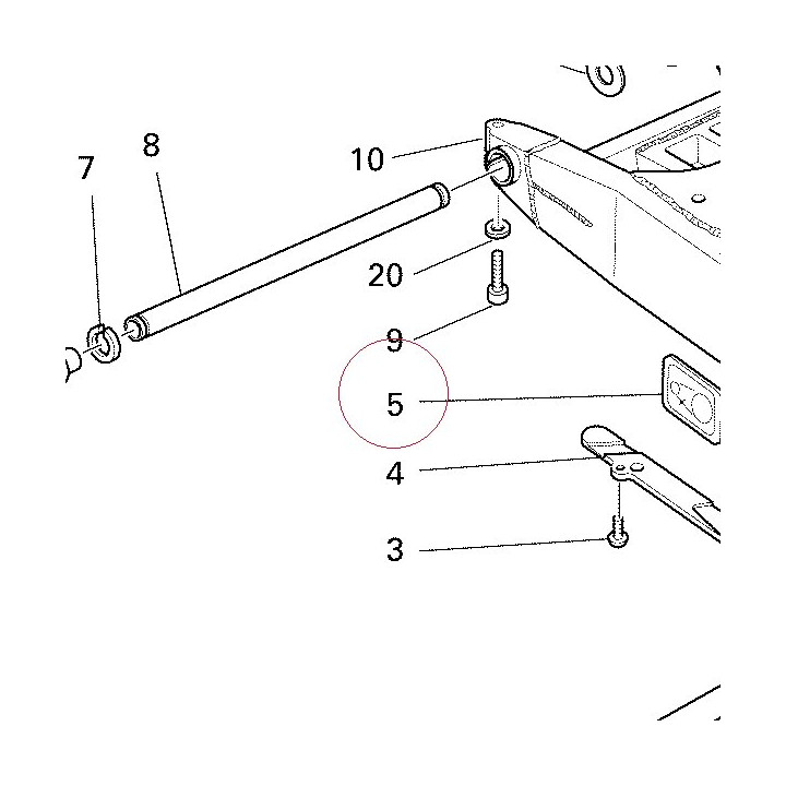 Label, drive chain jpn 43312901B