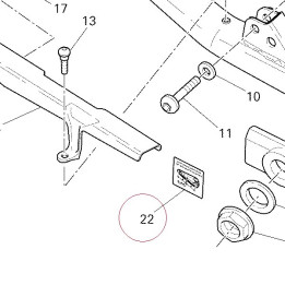 Label, tire, information 43313291A