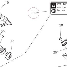 Marking plate 43314421A