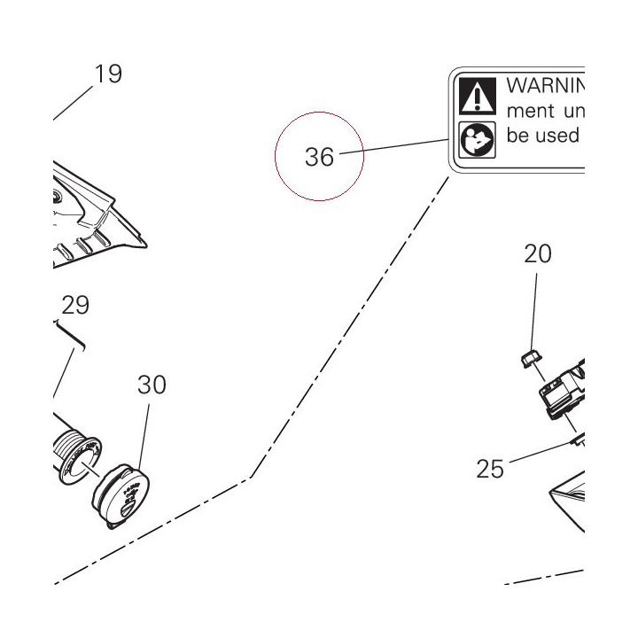 Marking plate 43314421A