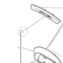 Marking plate 43314691A