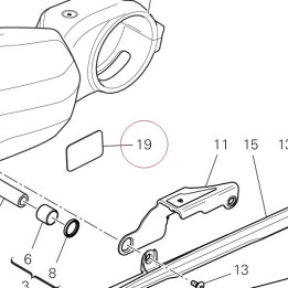 Chain adjustment sticker 43314831A