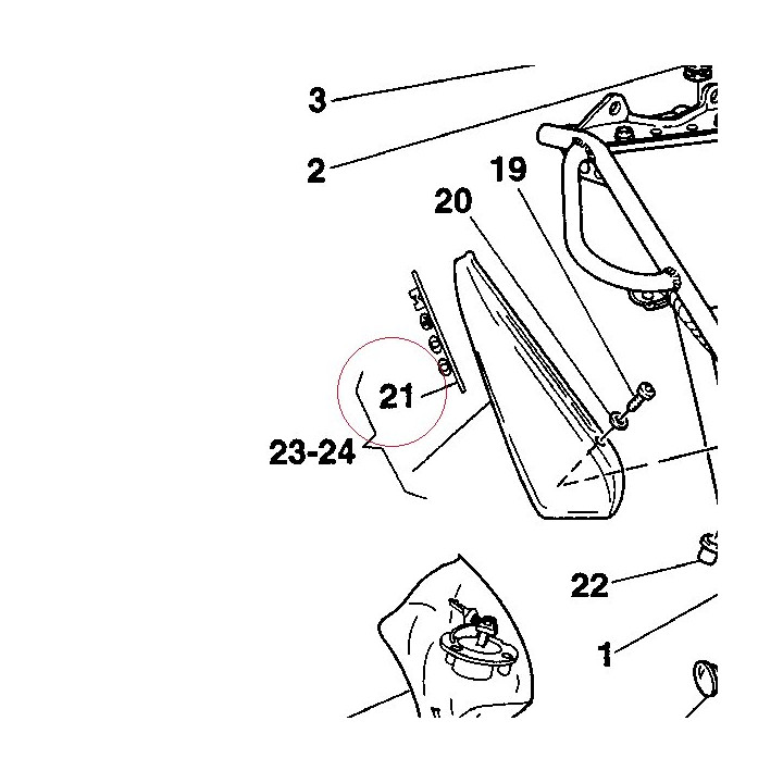 M 600 transfer 43610151A