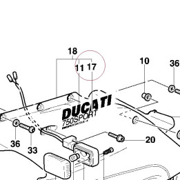 Graphic ducati desmodue i.e. 43610341AA