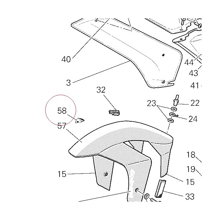 Graphic ducati corse 43611091A