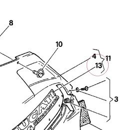 Leftducati 916 transfer 43710721A