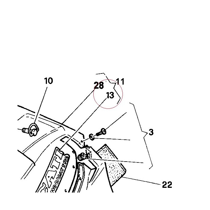 Left ducati 748 transfer 43710821A