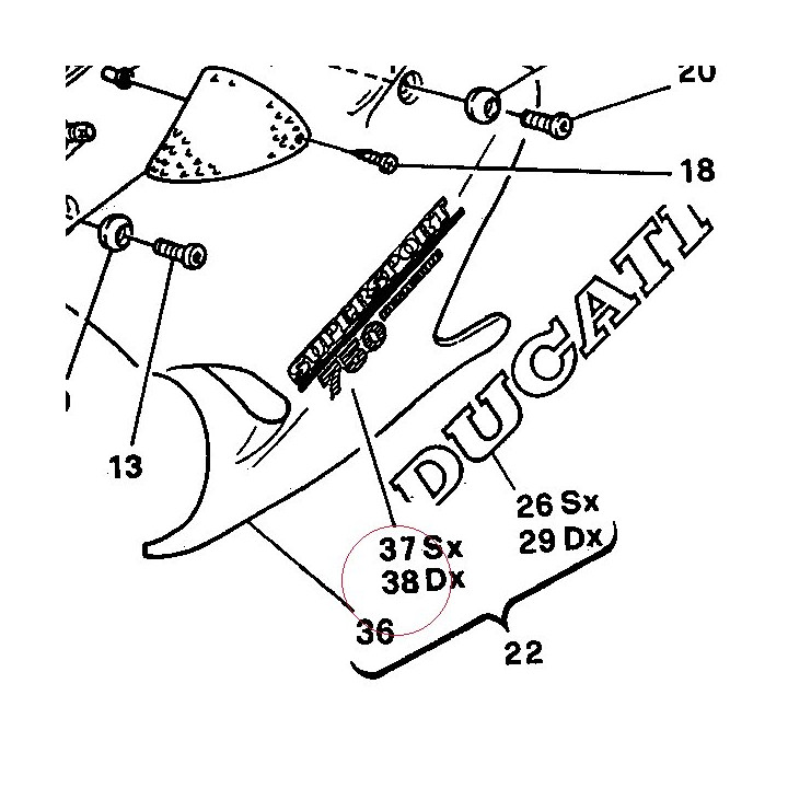 Supersport right transfer 43710901A