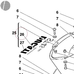 Graphic, desmodromico 43711071AC