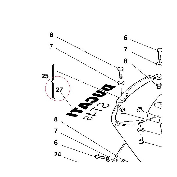 Graphic, ducati ST4S 43711141BG