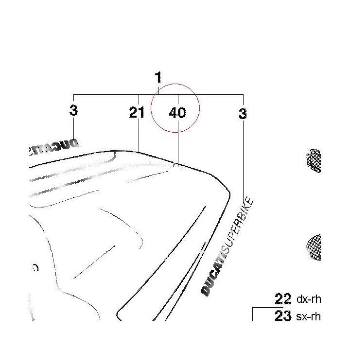 Marking plate 43711151AB