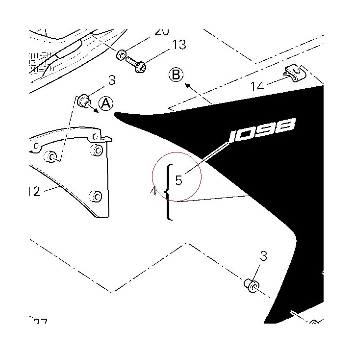 Emblem 1098R 43711971A
