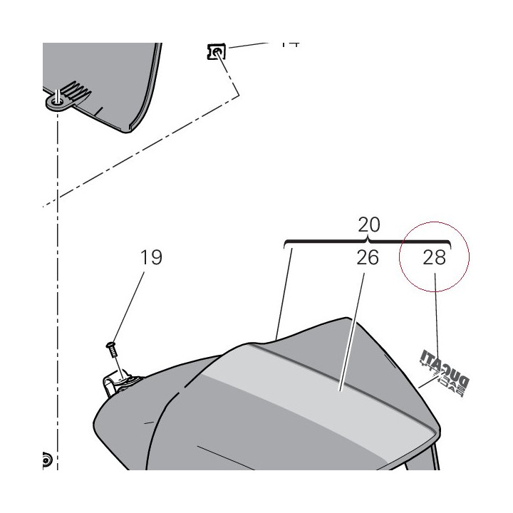 Decal "ducati safety pack" 43713201A