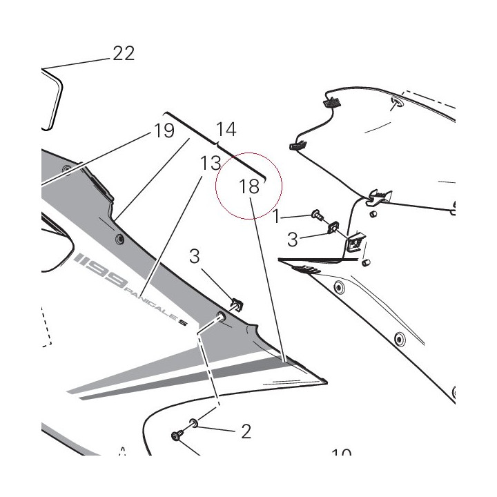 Strip right 43713251A