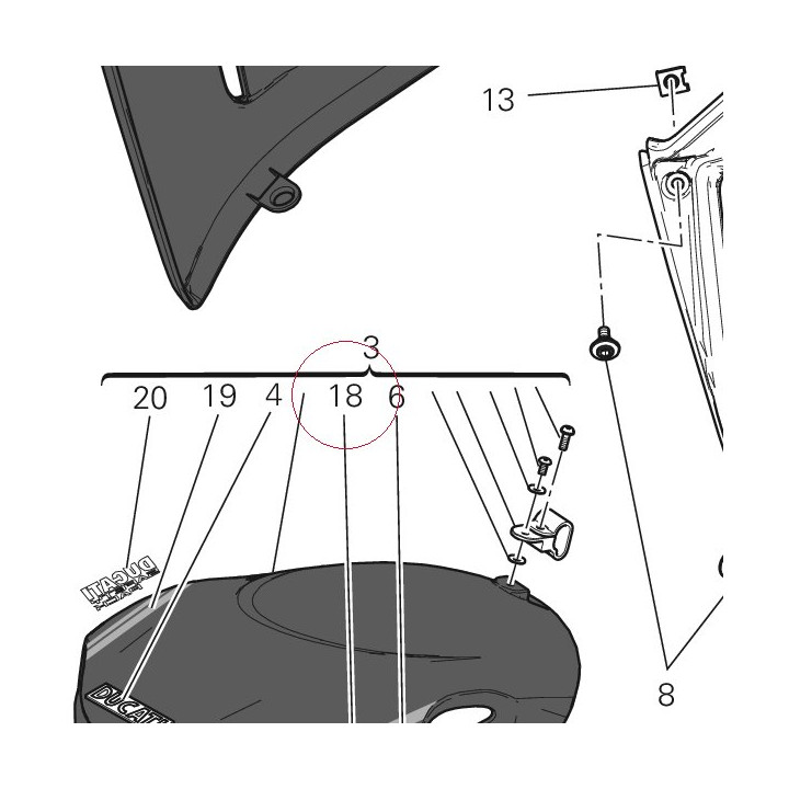 Strip left 43713291A