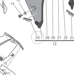 Decal "ducati safety pack" 43713351B