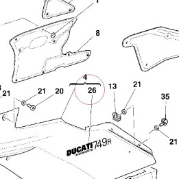 Graphic ducati 749R 43813631AB
