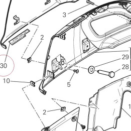 Emblem ducati 43815721A