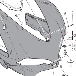 Emblem ducati 43818931A