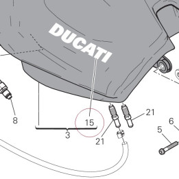 Emblem ducati 43818971A