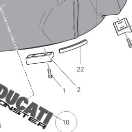 Emblem ducati 4381B131A